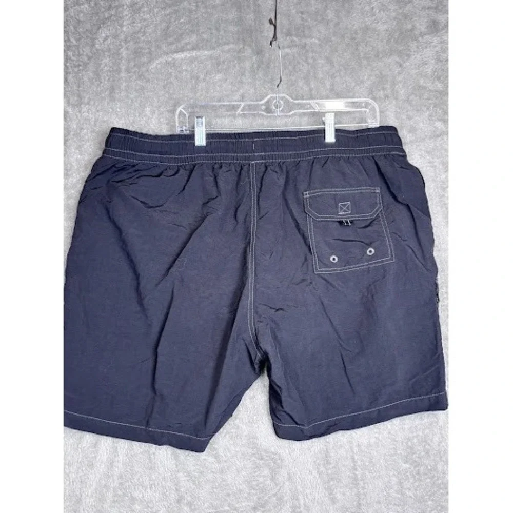 Tommy Bahama Mens XXL Swim Trunks Drawstring Black‎ Swimsuit Shorts